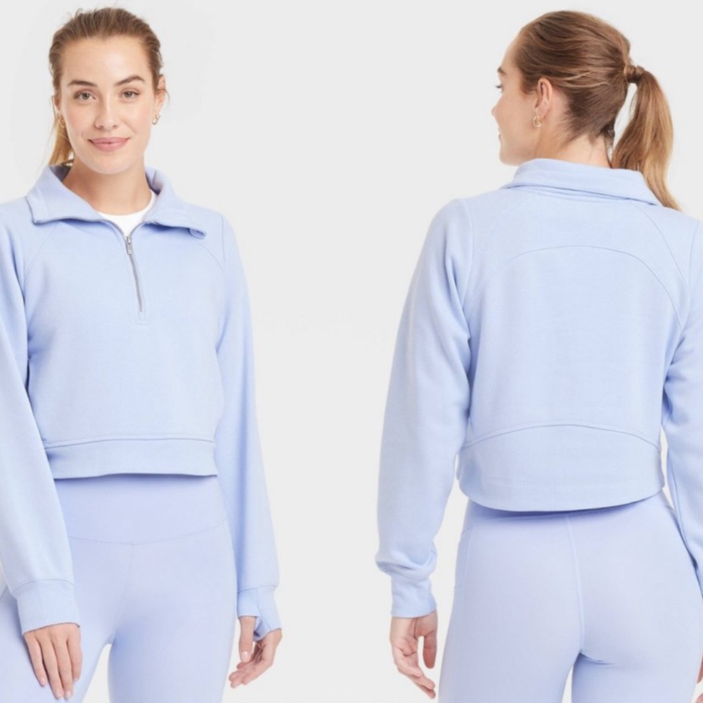 All In Motion Half-Zip Pullover (size Medium)